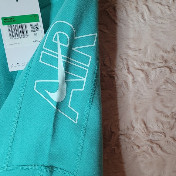 NIKE Biker Shorts size xl Teal - Picture 4 of 8